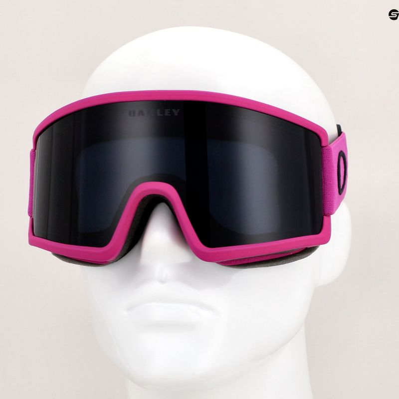"Oakley Target Line ultra purple/dark grey" slidinėjimo akiniai 10