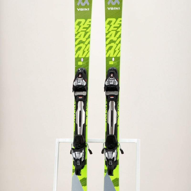 Kalnų slidės Völkl Deacon 76 + rMotion3 12 GW green/neon green/pearl white 14