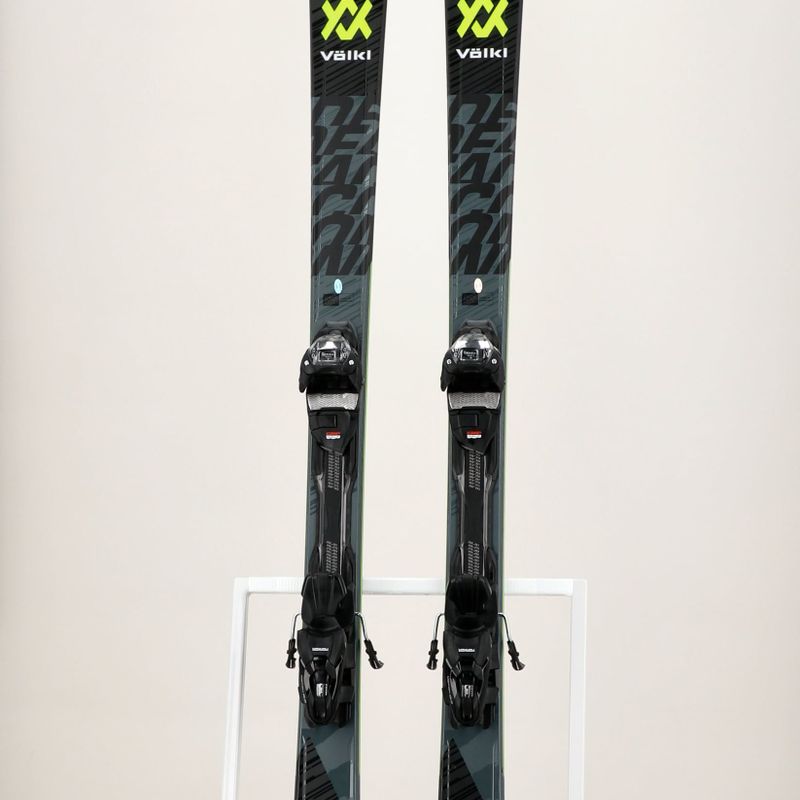 Kalnų slidės Völkl Deacon XTD + vMotion 10 GW black/lime green 10