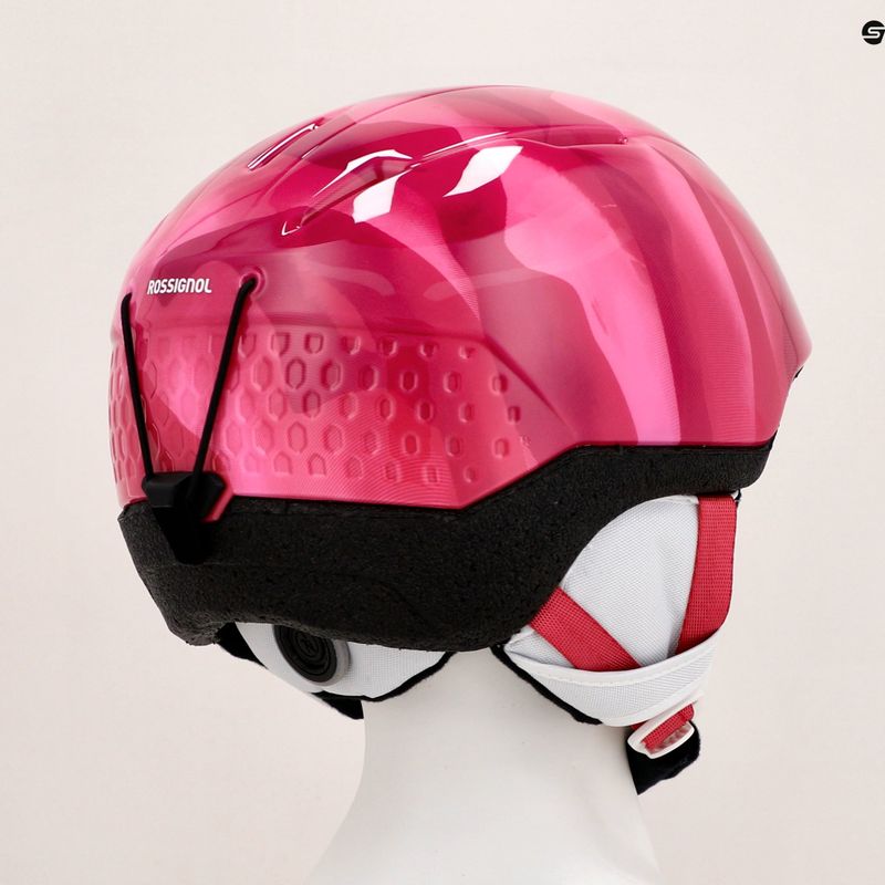 Vaikiškas slidinėjimo šalmas Rossignol Whoopee Impacts pink 12