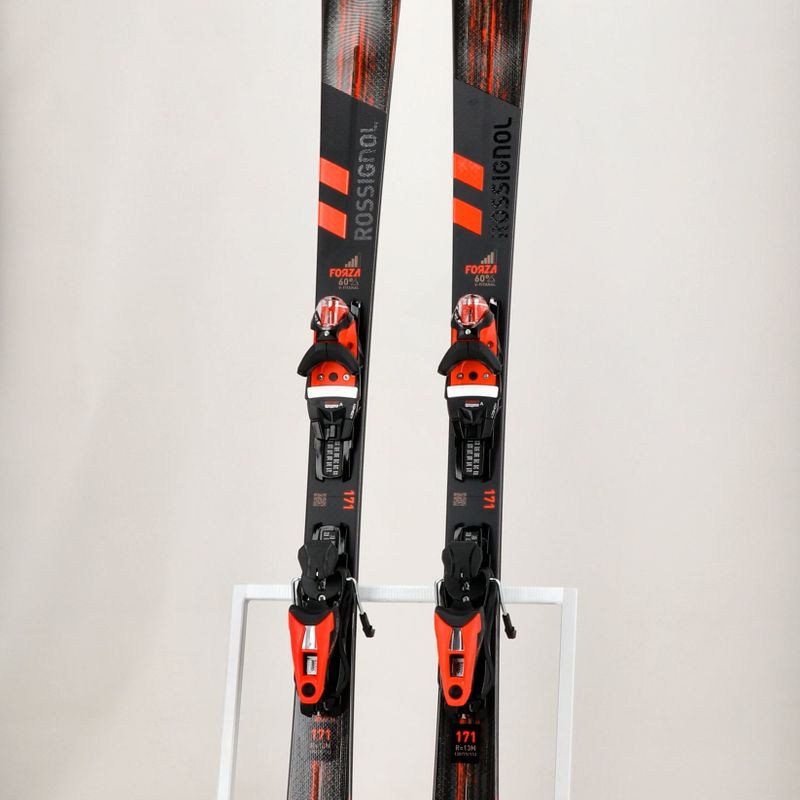 Vyrų kalnų slidinėjimo slidės Rossignol Forza 60 V-TI K + NX12 9