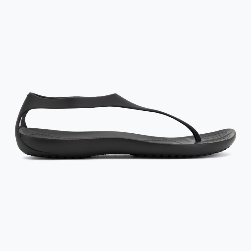 Moteriškos šlepetės Crocs Sexi Flip black/black 2