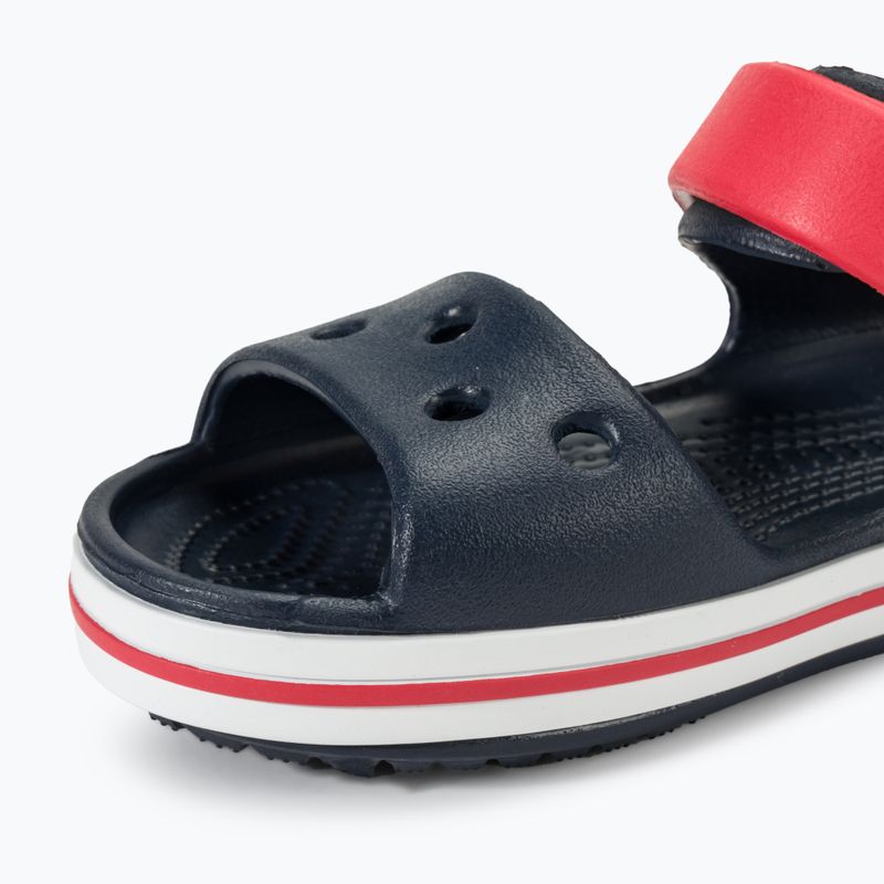 Vaikiški sandalai Crocs Crockband Kids Sandal navy/red 7