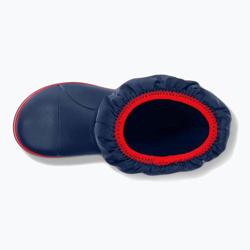 Vaikiški sniego batai Crocs Winter Puff Kids navy/red 3