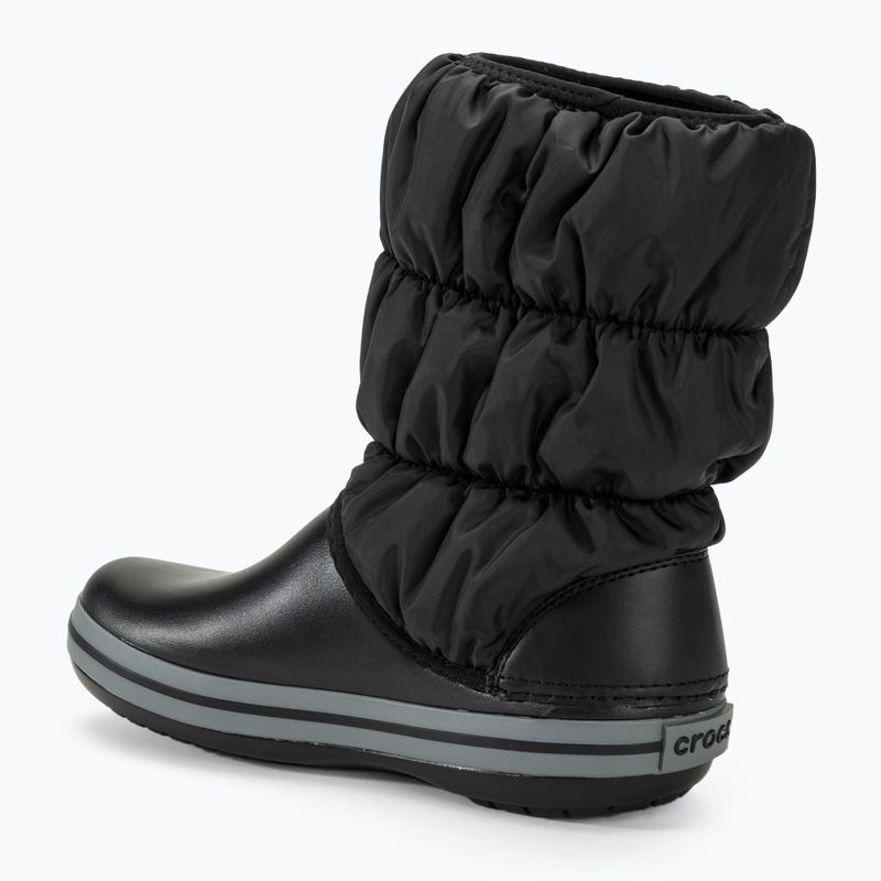 Moteriški sniego batai Crocs Winter Puff black/charcoal 3