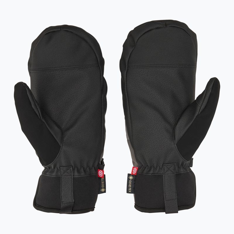 Vyriškos snieglenčių pirštinės 686 Gore-Tex Linear Under Cuff Mitt charcoal 3