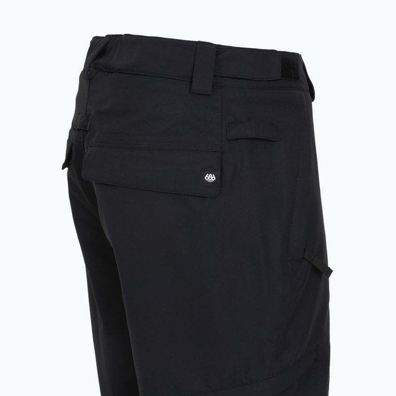 Moteriškos snieglenčių kelnės 686 Smarty 3-in-1 Cargo black 10