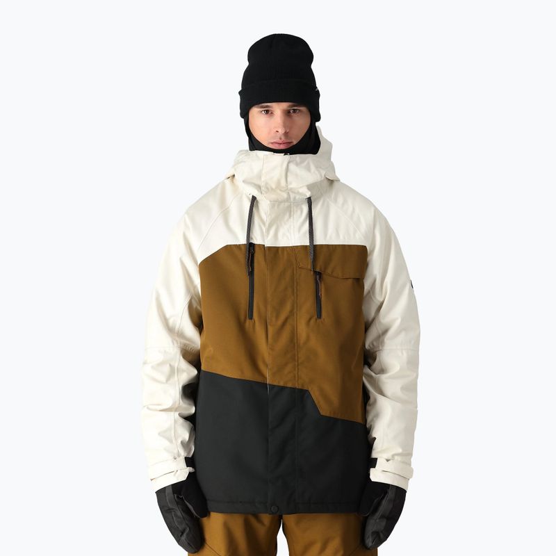 Vyriška snieglenčių striukė 686 Geo birch wash colorblock