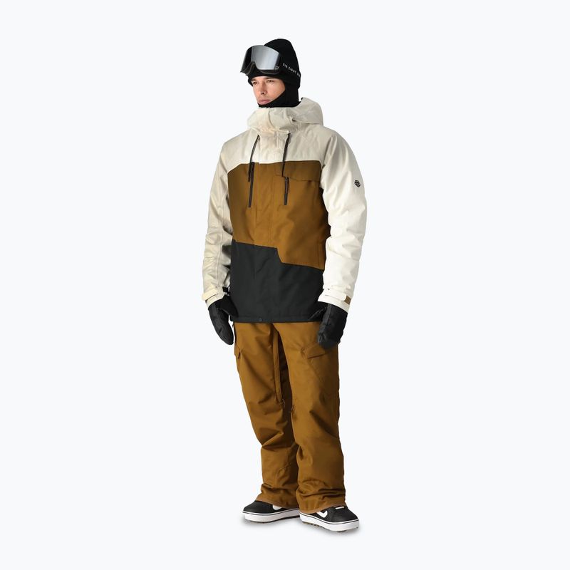 Vyriška snieglenčių striukė 686 Geo birch wash colorblock 2