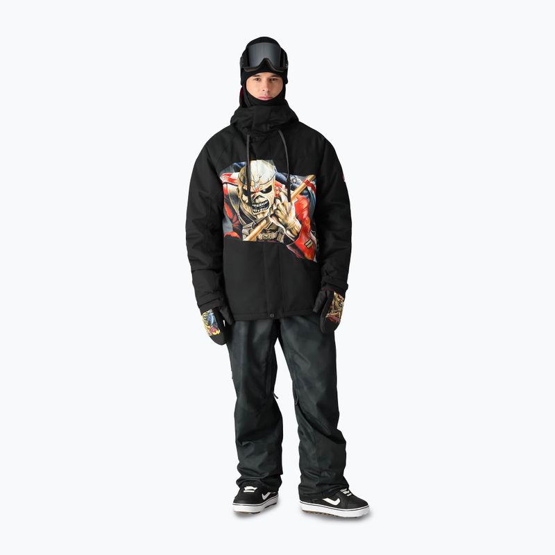 Vyriška snieglenčių striukė 686 Geo iron maden trooper black 2