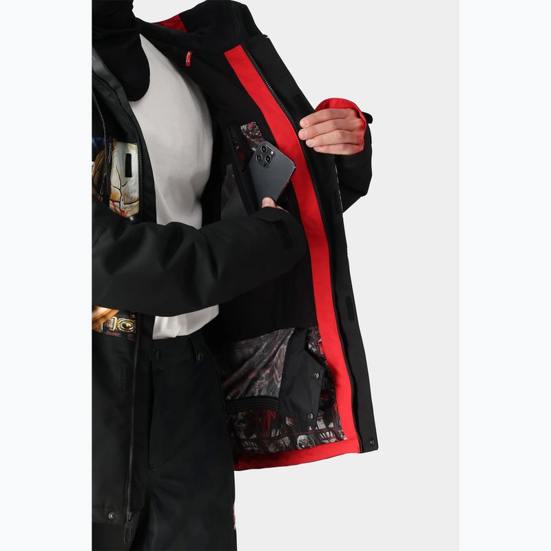 Vyriška snieglenčių striukė 686 Geo iron maden trooper black 5