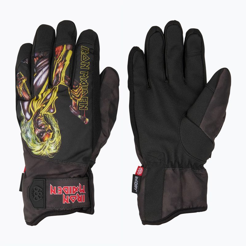 Snieglenčių pirštinės 686 Primer iron maiden eddies black
