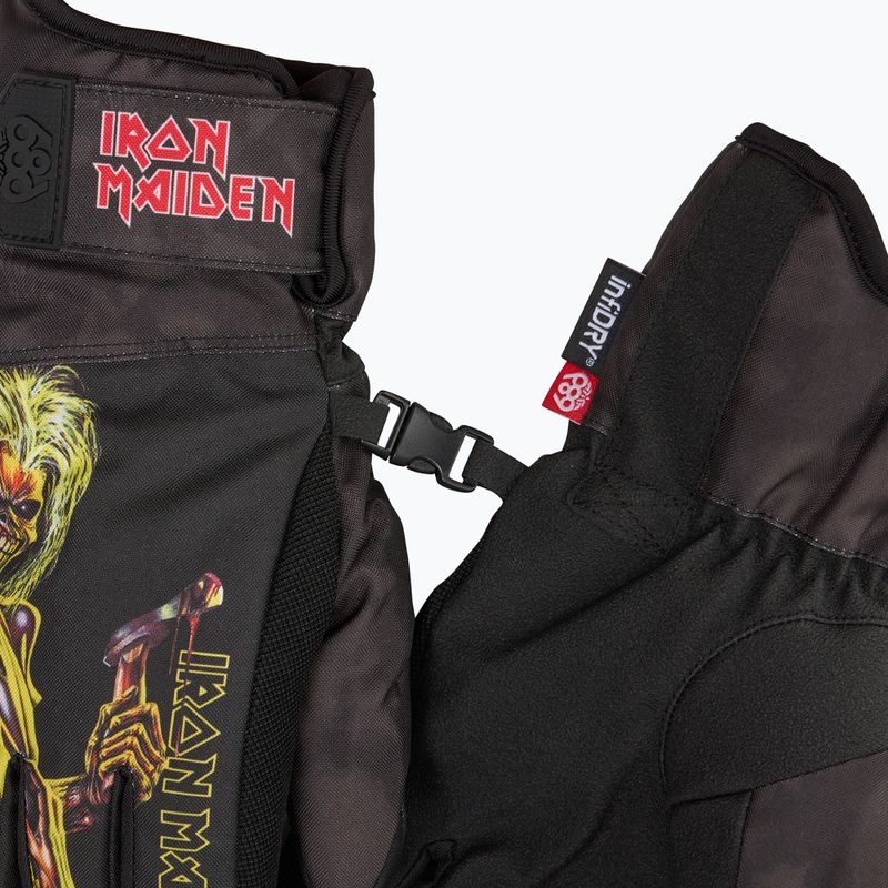 Snieglenčių pirštinės 686 Primer iron maiden eddies black 5