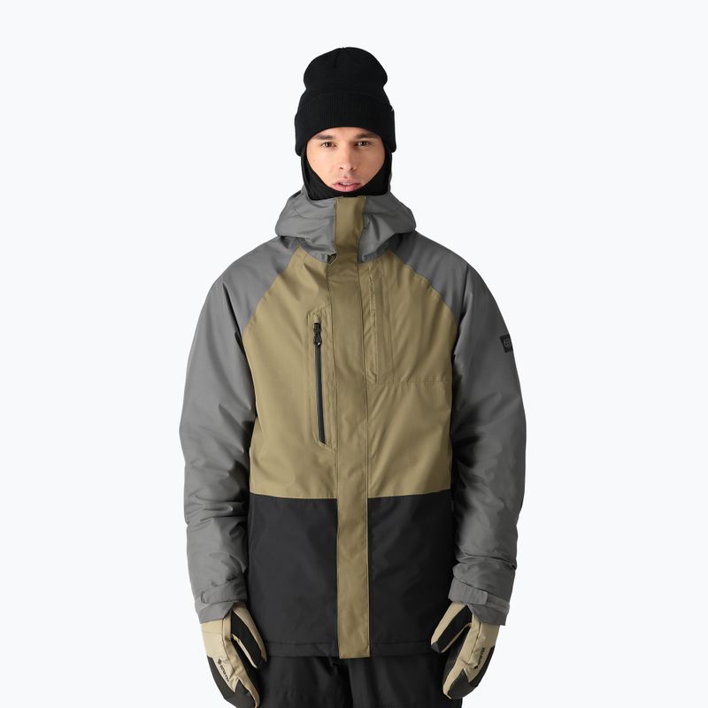 Vyriška snieglenčių striukė 686 Gore-Tex Core Insulated rhino grey colorblock