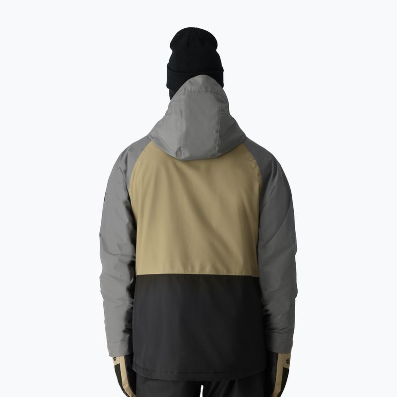 Vyriška snieglenčių striukė 686 Gore-Tex Core Insulated rhino grey colorblock 3