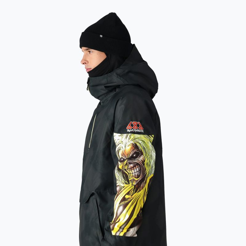 Vyriška snieglenčių striukė 686 Renewal Insulated Anorak iron maiden eddies black 4