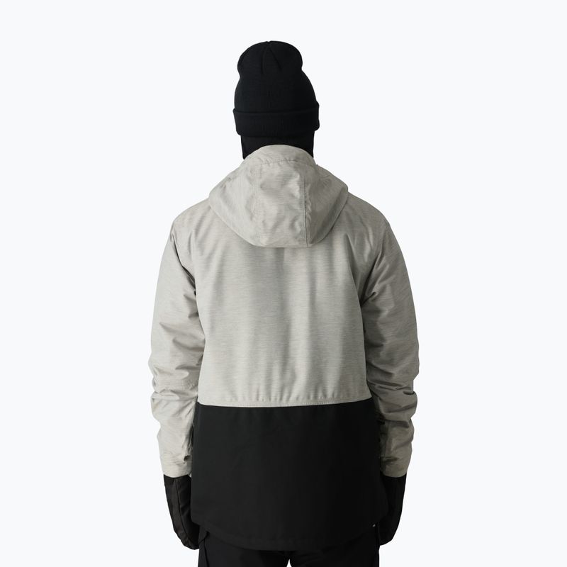 Vyriška snieglenčių striukė 686 Smarty 3-in-1 Form white heather colorblock 3
