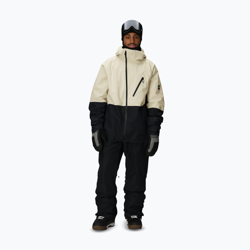 Vyriška snieglenčių striukė 686 Hydra Thermagraph limestone colorblock 2