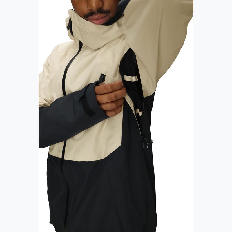 Vyriška snieglenčių striukė 686 Hydra Thermagraph limestone colorblock 6