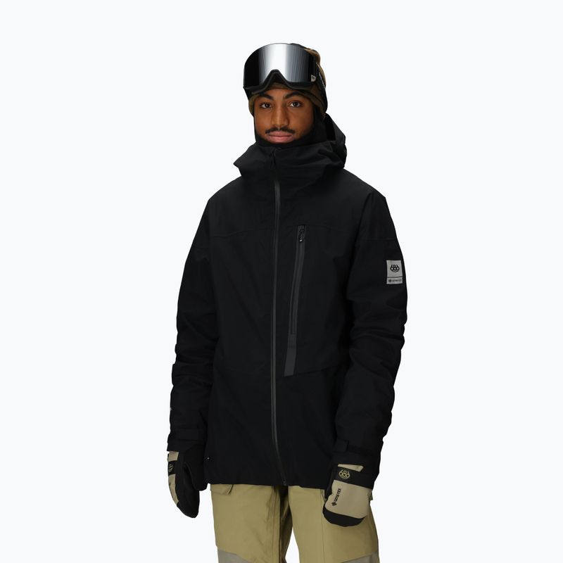 Vyriška snieglenčių striukė 686 Gore-Tex GT Thermagraph black 4