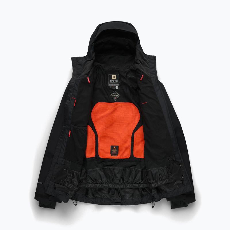 Vyriška snieglenčių striukė 686 Gore-Tex GT Thermagraph black 8