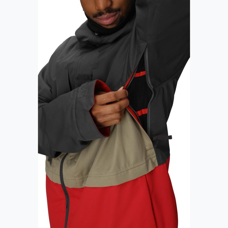 Vyriška snieglenčių striukė 686 Smarty 3IN1 Form charcoal colorblock 9