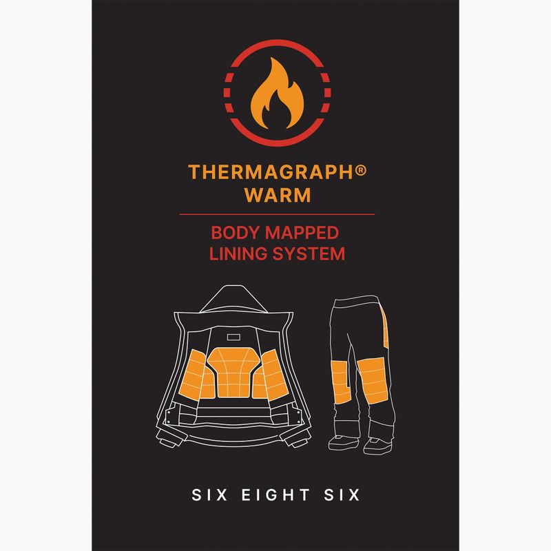 Vyriškos snieglenčių kelnės 686 Quantum Thermagraph black 9