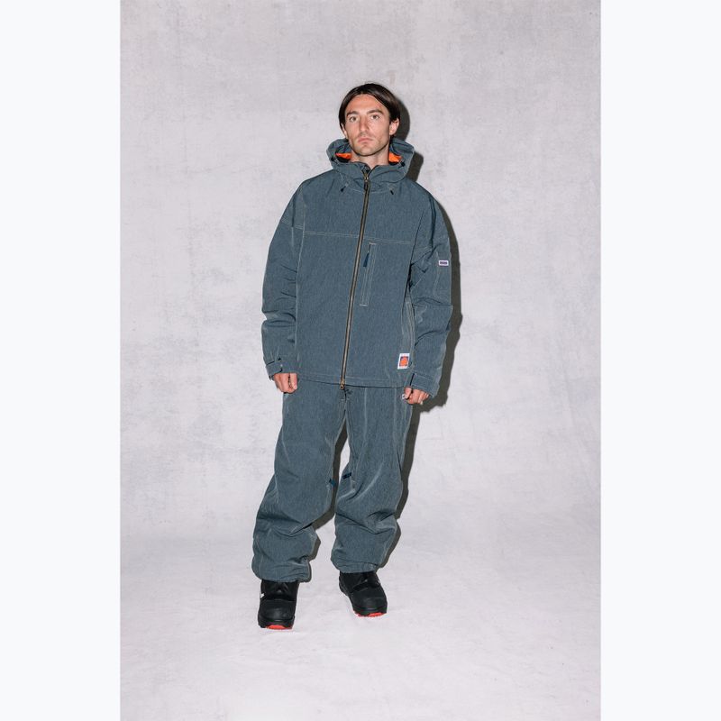 Vyriškos snieglenčių kelnės 686 Deconstructed Dojo navy denim 12