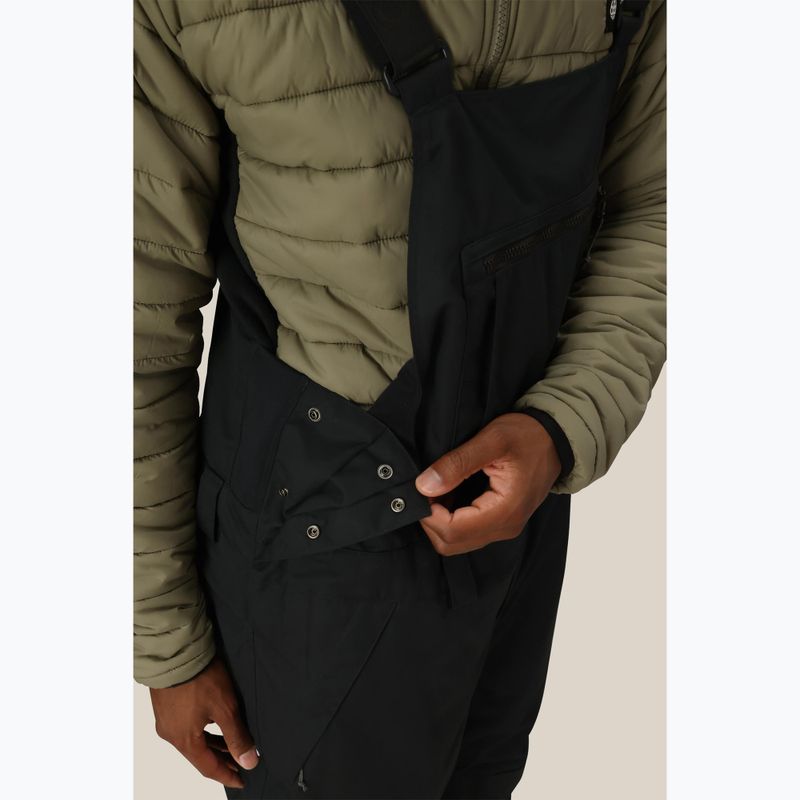 Vyriškos snieglenčių kelnės 686 Hot Lap Insulated Bib black 5