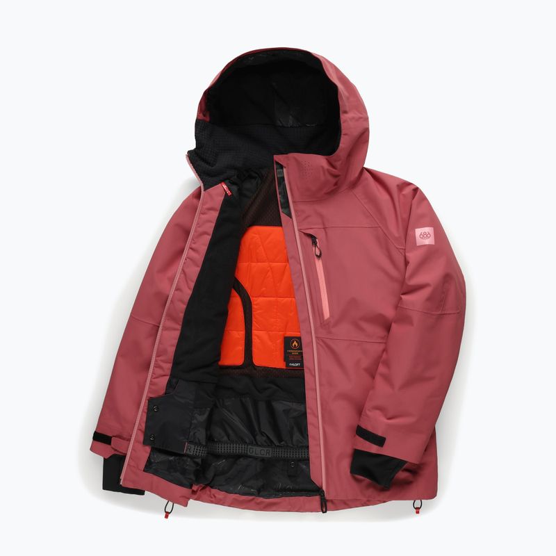 Moteriška snieglenčių striukė 686 Hydra Thermagraph rosewood 8