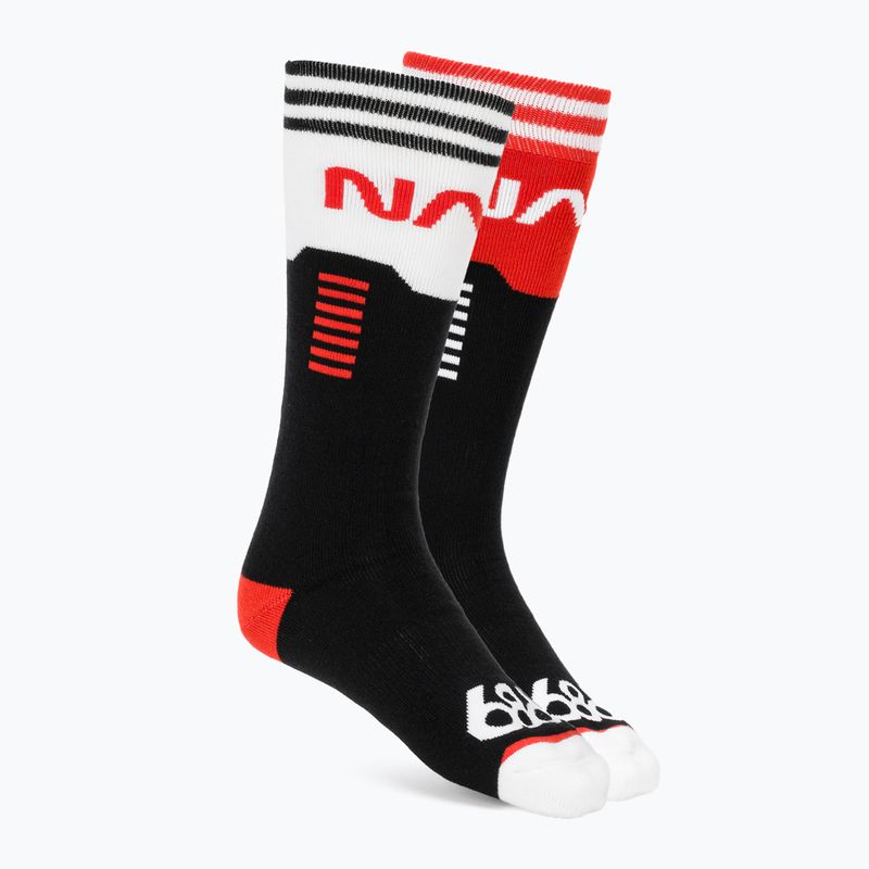 Vyriškos snieglenčių kojinės 686 NASA 2 pairs black/red/white