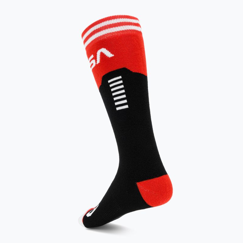 Vyriškos snieglenčių kojinės 686 NASA 2 pairs black/red/white 4