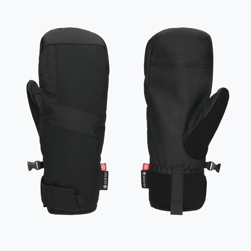 Vyriškos snieglenčių pirštinės 686 Gore-Tex Linear Under Cuff Mitt black