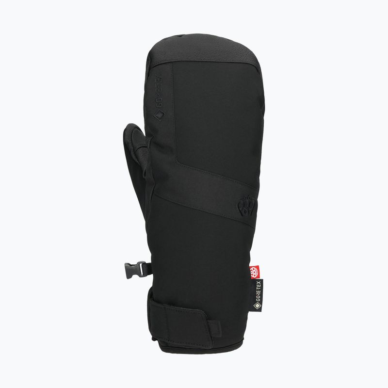 Vyriškos snieglenčių pirštinės 686 Gore-Tex Linear Under Cuff Mitt black 2