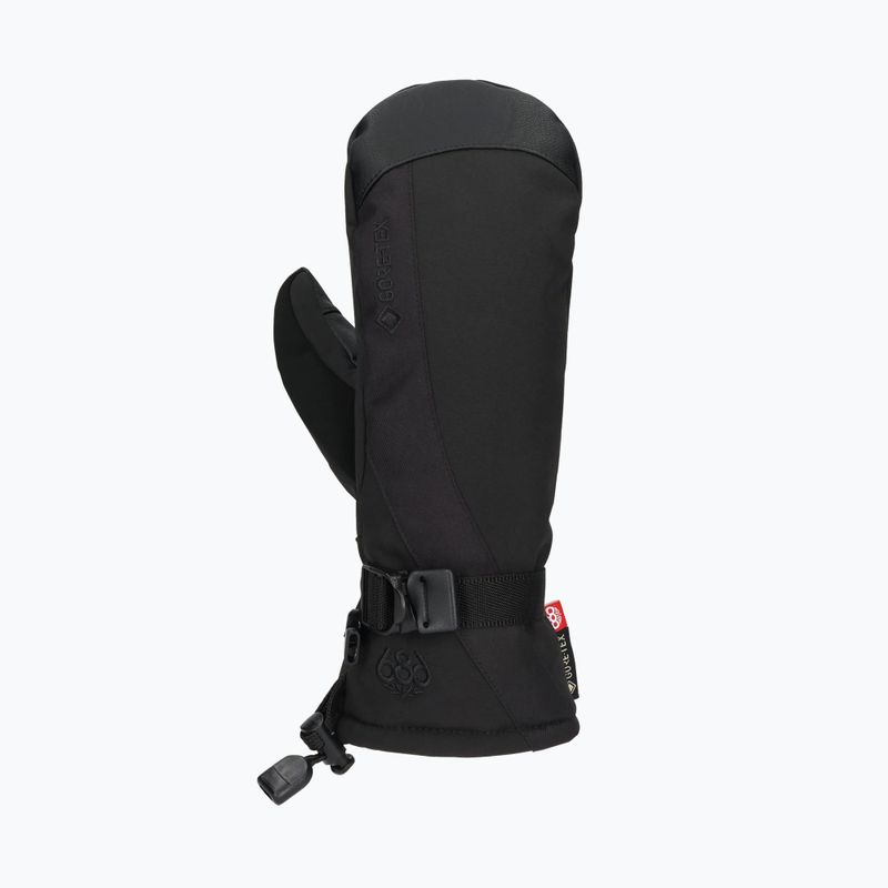 Moteriškos snieglenčių pirštinės 686 Gore-Tex Linear Mitt black 2