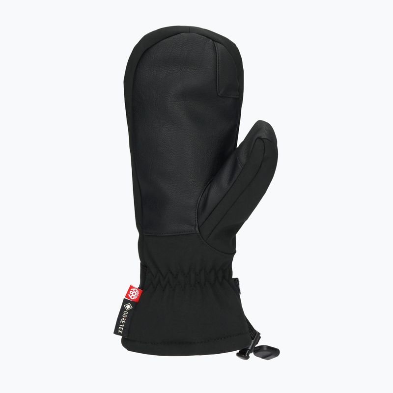 Moteriškos snieglenčių pirštinės 686 Gore-Tex Linear Mitt black 3