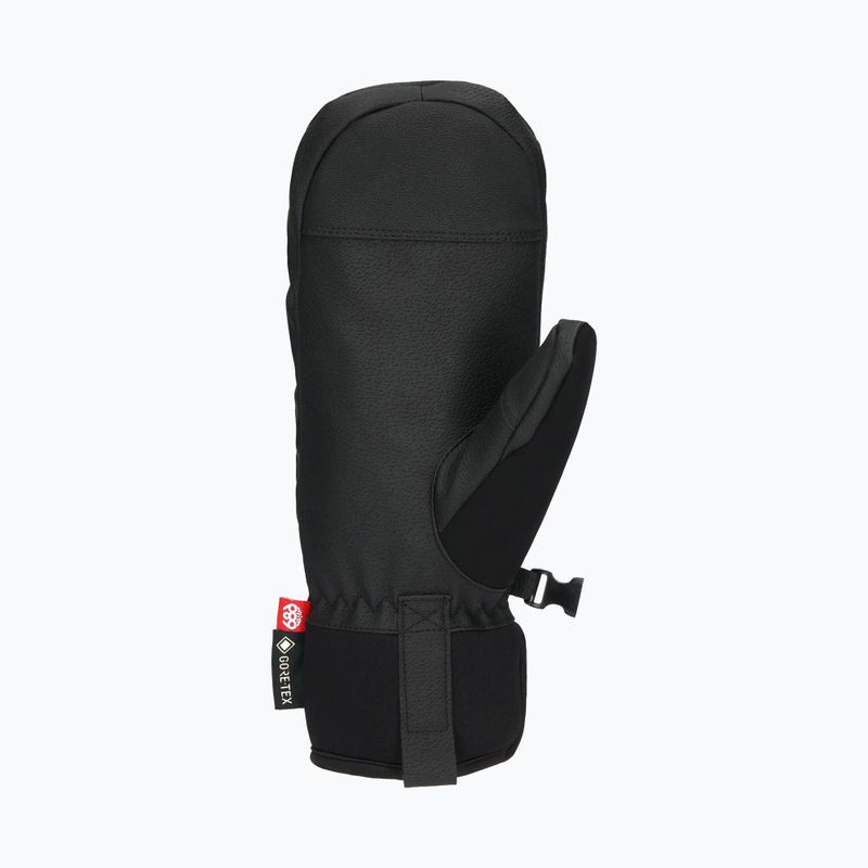 Moteriškos snieglenčių pirštinės 686 Gore-Tex Linear Under Cuff Mitt black 3