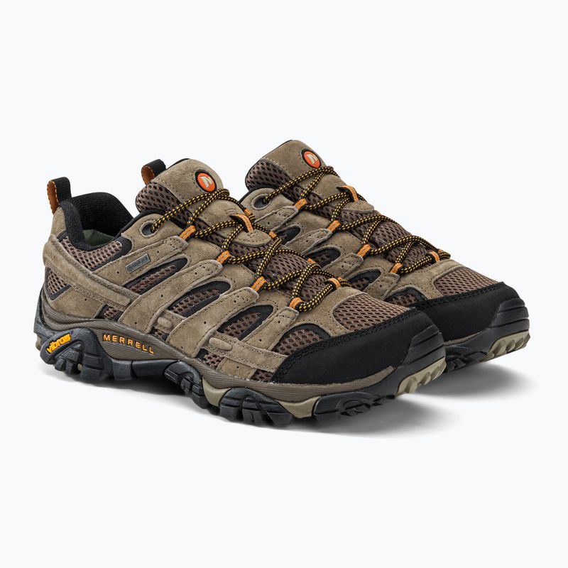 Vyriški žygio batai Merrell Moab 2 Leather GTX rudi J18427 4