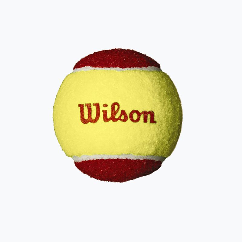 Wilson Starter Red Tballs vaikiški teniso kamuoliukai 12 vnt. geltonos ir raudonos spalvos WRT137100 3