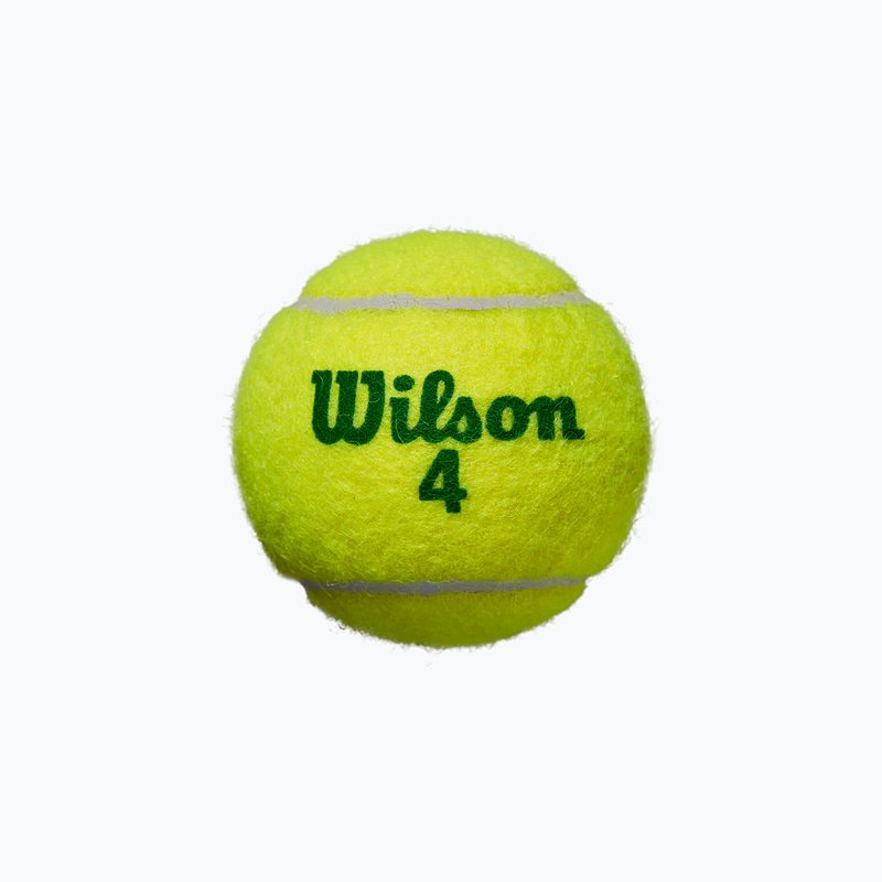 Vaikų teniso kamuoliukai Wilson Starter Play Green 4 vnt. geltoni WRT137400 3