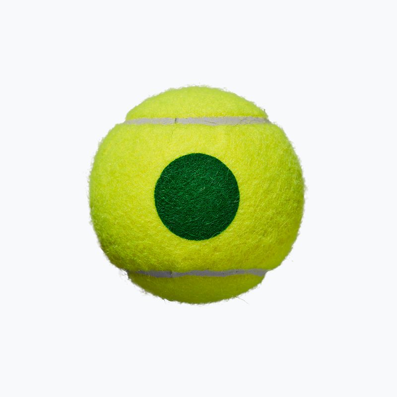 Vaikų teniso kamuoliukai Wilson Starter Play Green 4 vnt. geltoni WRT137400 4
