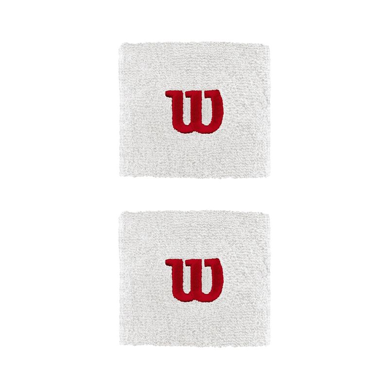 Wilson riešo apyrankės 2 vnt. baltos WR5602 3