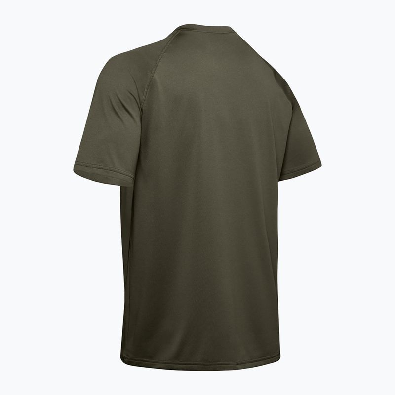 Vyriški marškinėliai Under Armour Tactical Tech marine od green/clear 6