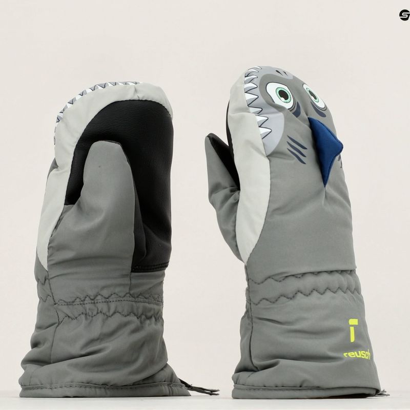 Vaikiškos slidinėjimo pirštinės Reusch Sweety Mitten shark 9
