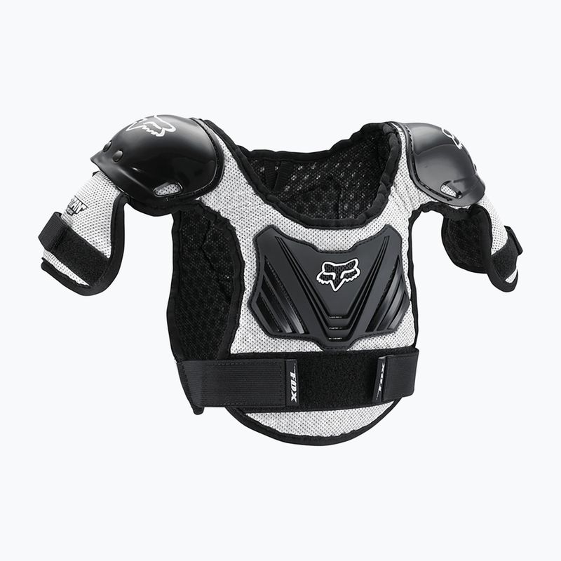 Vaikiška dviračio skambutis Fox Racing Peewee Titan Roost Deflector Jr black/silver