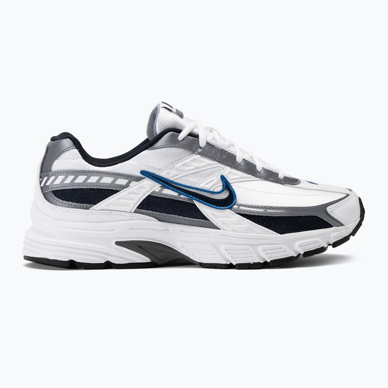 Vyriški bėgimo bateliai Nike Initiator white/metallic cool grey/obsidian 2