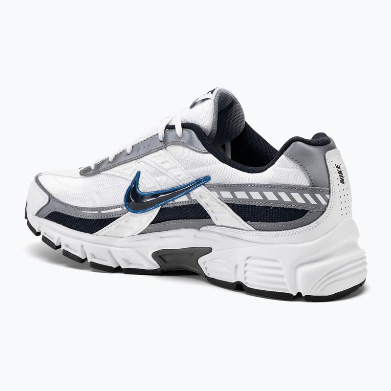 Vyriški bėgimo bateliai Nike Initiator white/metallic cool grey/obsidian 3
