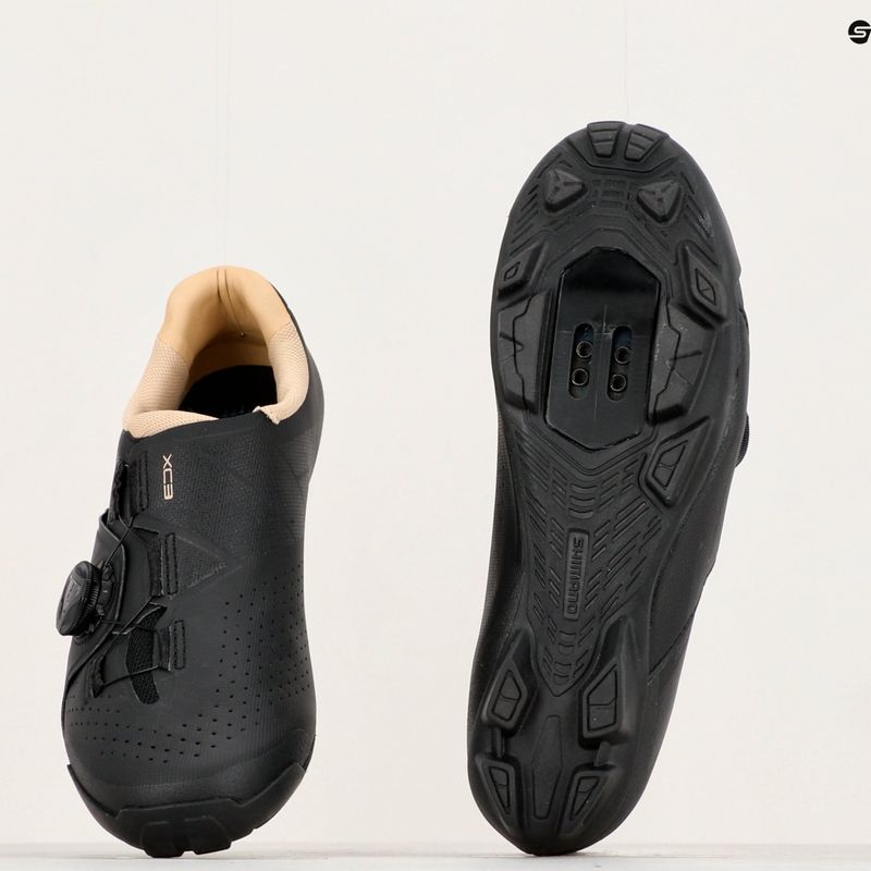 Dviračių batai MTB moteriški Shimano SH-XC300W black 8