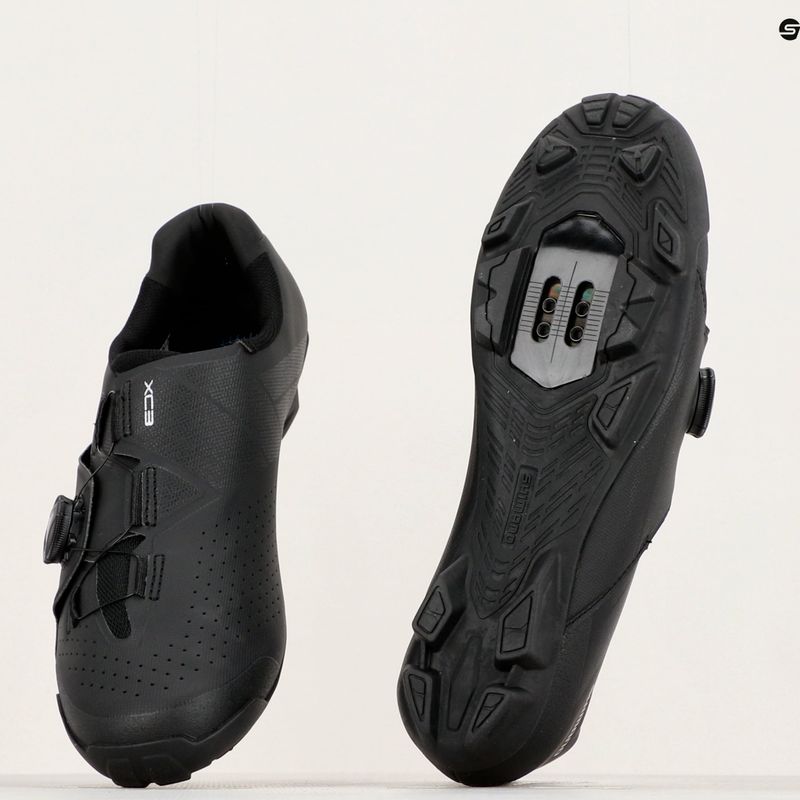 Vyriški MTB dviračių batai Shimano SH-XC300 black 12