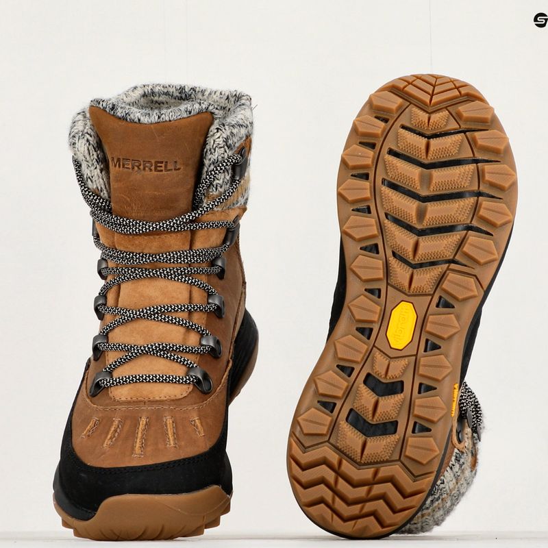 Moteriški žygio batai Merrell Siren 4 Thermo Mid Zip WP tabakas 15